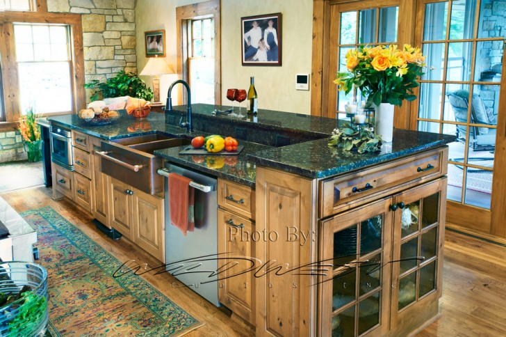 Kitchen , Beautiful  Traditional Verde Butterfly Granite Countertops Image : Lovely  Traditional Verde Butterfly Granite Countertops Photo Ideas
