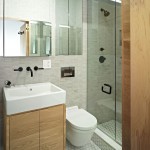 Bathroom , Lovely  Beach Style Small Bathroom Blueprints Picture Ideas : Stunning  Contemporary Small Bathroom Blueprints Image Ideas