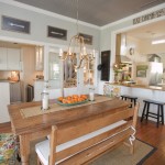 Stunning  Farmhouse Kitchen Table Setting Picture , Lovely  Contemporary Kitchen Table Setting Inspiration In Kitchen Category