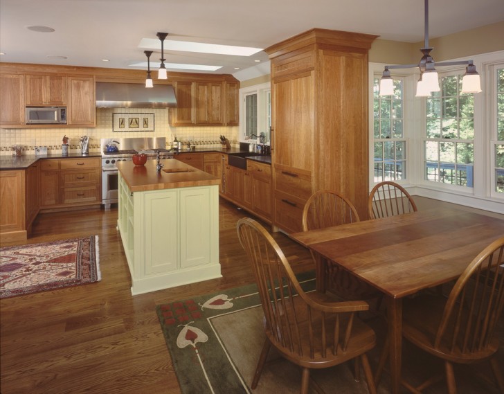 Kitchen , Cool  Traditional White Butcher Block Island Photo Inspirations : Stunning  Rustic White Butcher Block Island Image Inspiration