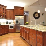 Stunning  Traditional Cherry Cabinets in Kitchen Image Ideas , Gorgeous  Traditional Cherry Cabinets In Kitchen Photo Inspirations In Kitchen Category