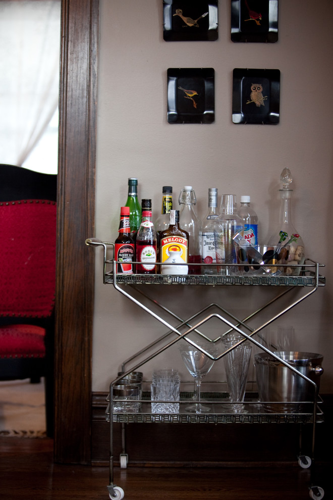 Dining Room , Awesome  Contemporary Mini Bar Carts Inspiration : Stunning  Traditional Mini Bar Carts Picture Ideas