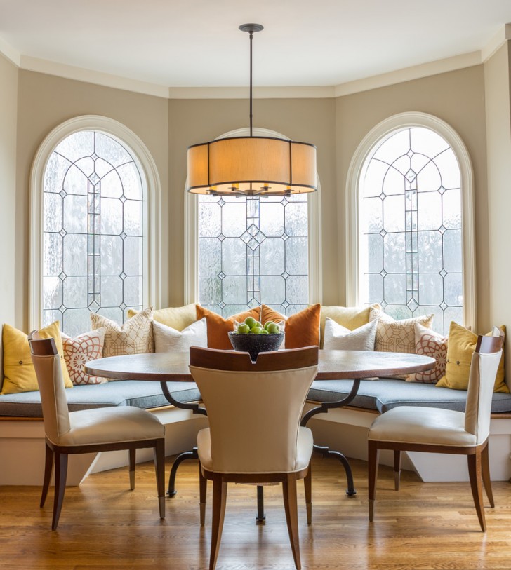 Dining Room , Awesome  Transitional Breakfast Room Tables And Chairs Image Ideas : Stunning  Transitional Breakfast Room Tables and Chairs Picture