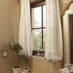 Traditional Curtains for the Bathroom Window , Traditional Curtains For The Bathroom Window In Bathroom Category