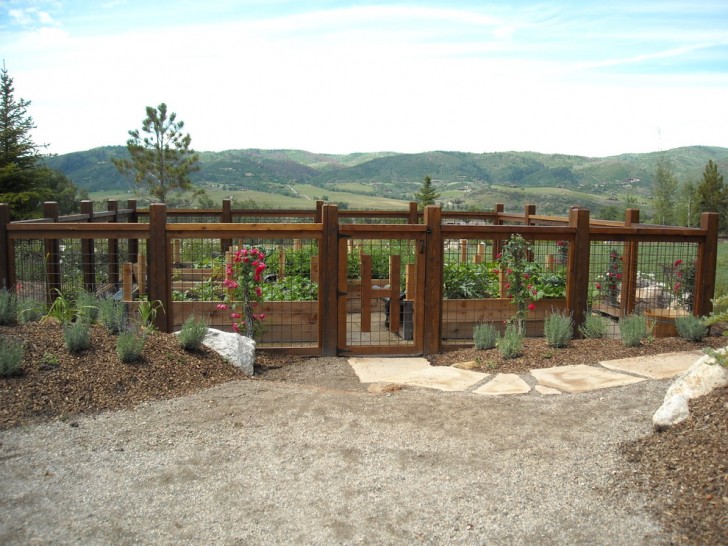 Landscape , Traditional Fenced Garden Designs : Traditional Fenced Garden Designs