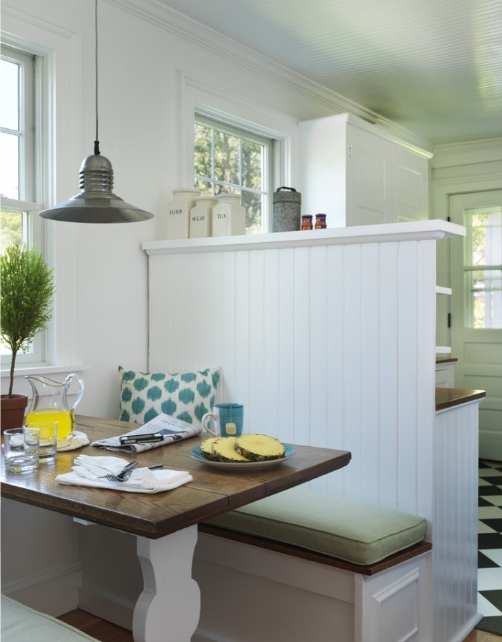 Kitchen , Charming  Traditional Buy Breakfast Nook Inspiration : Wonderful  Beach Style Buy Breakfast Nook Picture Ideas