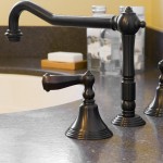 Bathroom , Charming  Industrial Oil Brushed Bronze Bathroom Faucets Photo Ideas : Wonderful  Contemporary Oil Brushed Bronze Bathroom Faucets Photo Inspirations