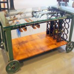 Living Room , Wonderful  Traditional Industrial Bar Carts Photo Ideas : Wonderful  Industrial Industrial Bar Carts Picture Ideas