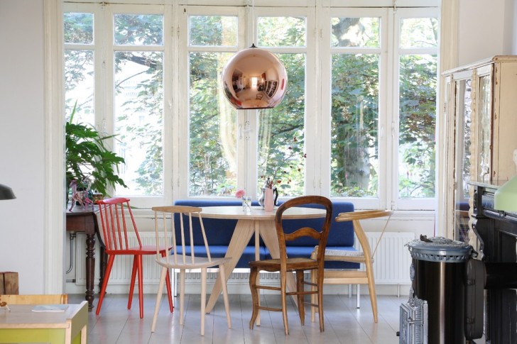 Kitchen , Fabulous  Eclectic Set of Dining Chairs Image : Wonderful  Scandinavian Set Of Dining Chairs Picture