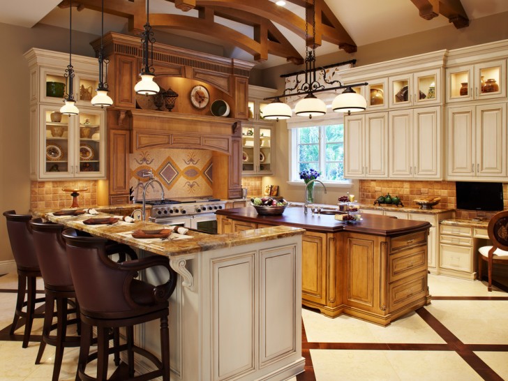 Kitchen , Cool  Traditional Kitchen High Chairs Inspiration : Wonderful  Traditional Kitchen High Chairs Image Inspiration