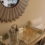 Dining Room , Awesome  Beach Style Mirror Bar Cart Inspiration : Wonderful  Transitional Mirror Bar Cart Inspiration
